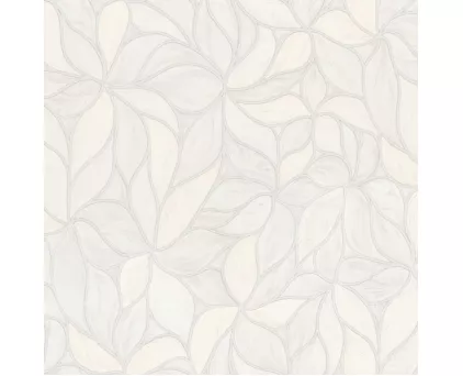 Обои крупные цветы на белом фоне Euro Decor виниловые Fractal арт. 7144-00