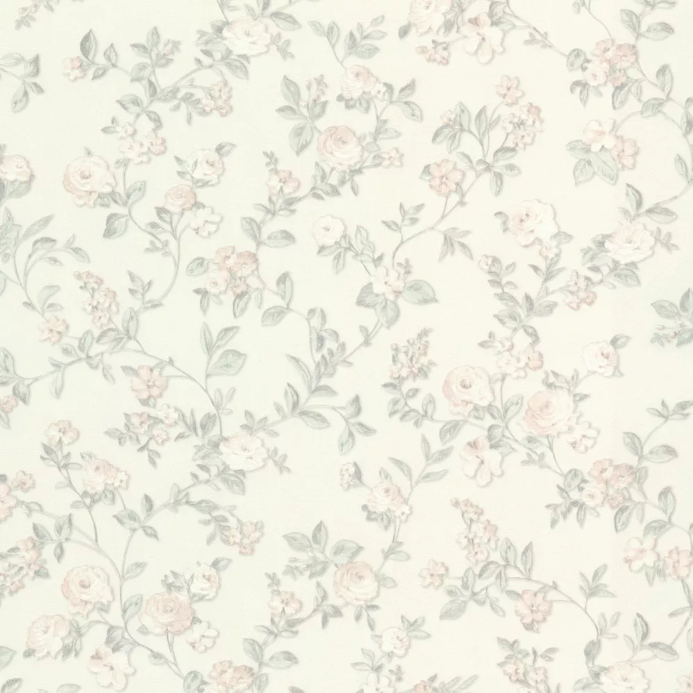 Обои цветы на белом фоне Floral арт. 9132-00